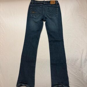 Akdmks 00s low rise flare jeans
